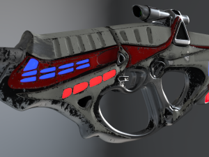 rifle Model 3D