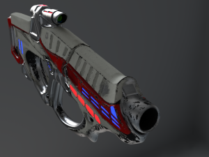 rifle Model 3D