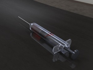 syringe 3D 模型