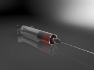 注射器 3Dモデル