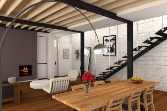 loft01 3D-Modell .c4d .max .obj .3ds .fbx .stl .blend 
