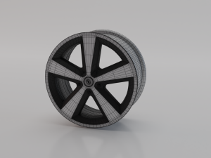 car rim 01 Modelo 3D