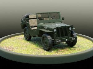 Jeep Willys MB Modelo 3D