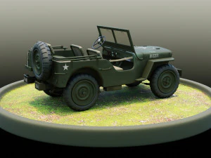 Jeep Willys MB 3D Model