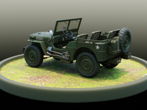 Jeep Willys MB Modelo 3D