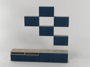 TV 테이블 3D 모델