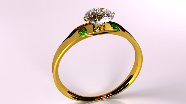 goldring 3D Модель .c4d .max .obj .3ds .fbx .stl .blend 