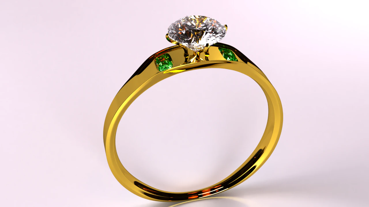 goldring 3D Model .c4d .max .obj .3ds .fbx .stl .blend 