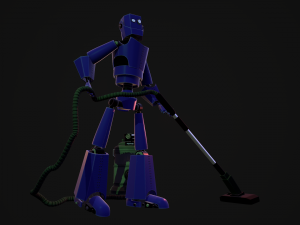 robot cleaner Model 3D