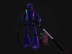 robot cleaner 3D Model