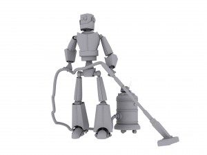 robot cleaner Model 3D