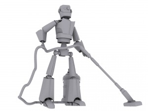robot cleaner Model 3D