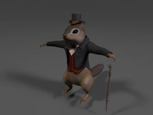 chipmunk 3D Model