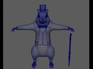 chipmunk 3D Model