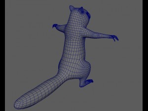 chipmunk Modello 3D