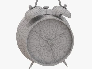 Green alarm clock 3D Model