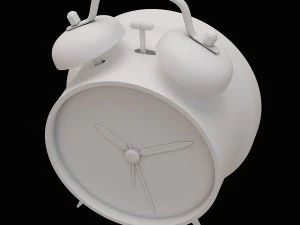 Green alarm clock 3D Model