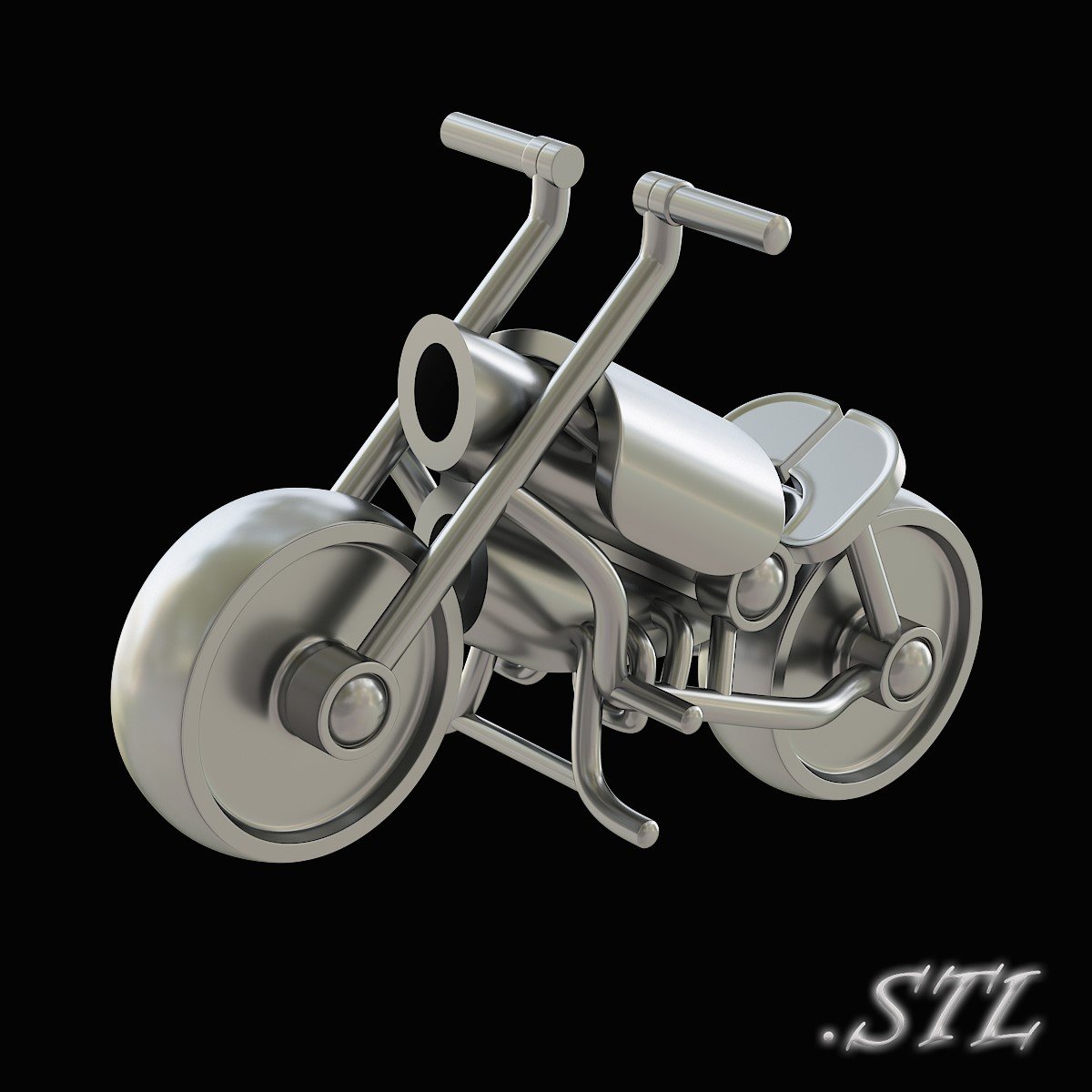wooden motorbike toy