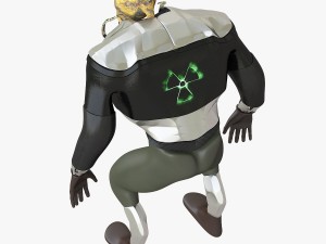 Mutant character Modelo 3D