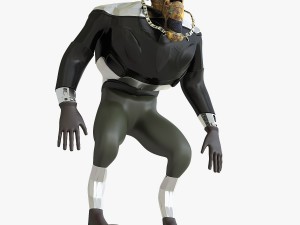 Mutant character Modelo 3D