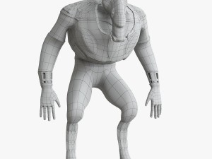 Mutant character Modelo 3D