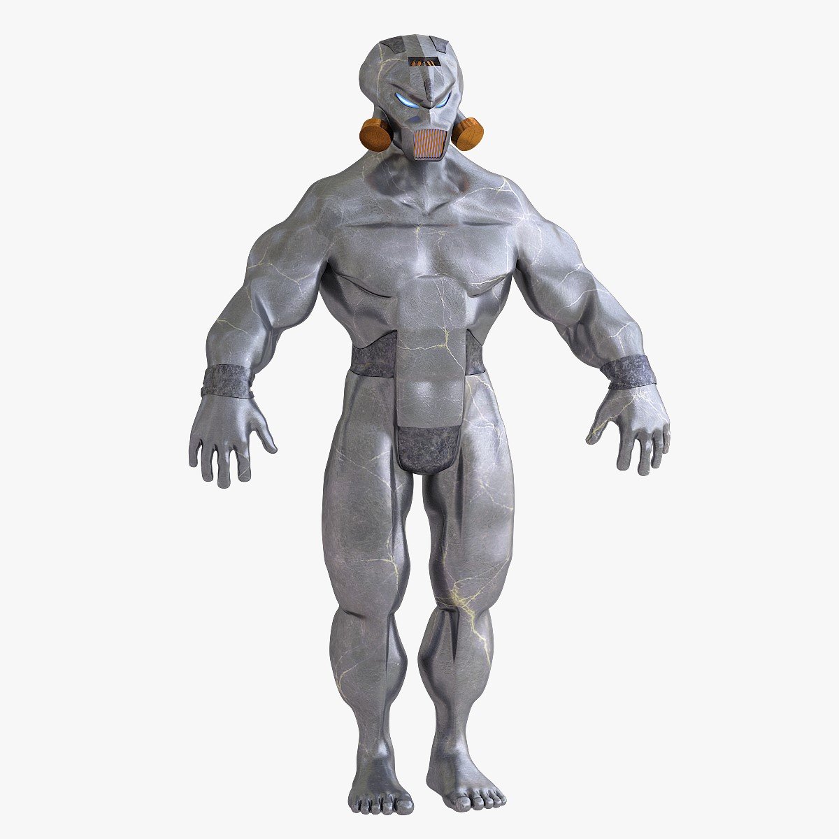 Cyborg Savior 3d Model In Robot 3dexport