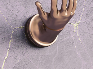 Hand shape hanger 3Dプリントモデル