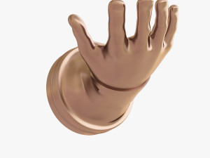 Hand shape hanger 3D Print Model
