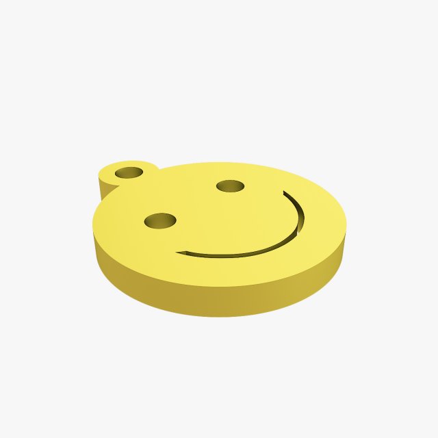 Smile trinket Modello di stampa 3D .c4d .max .obj .3ds .fbx .stl .blend 