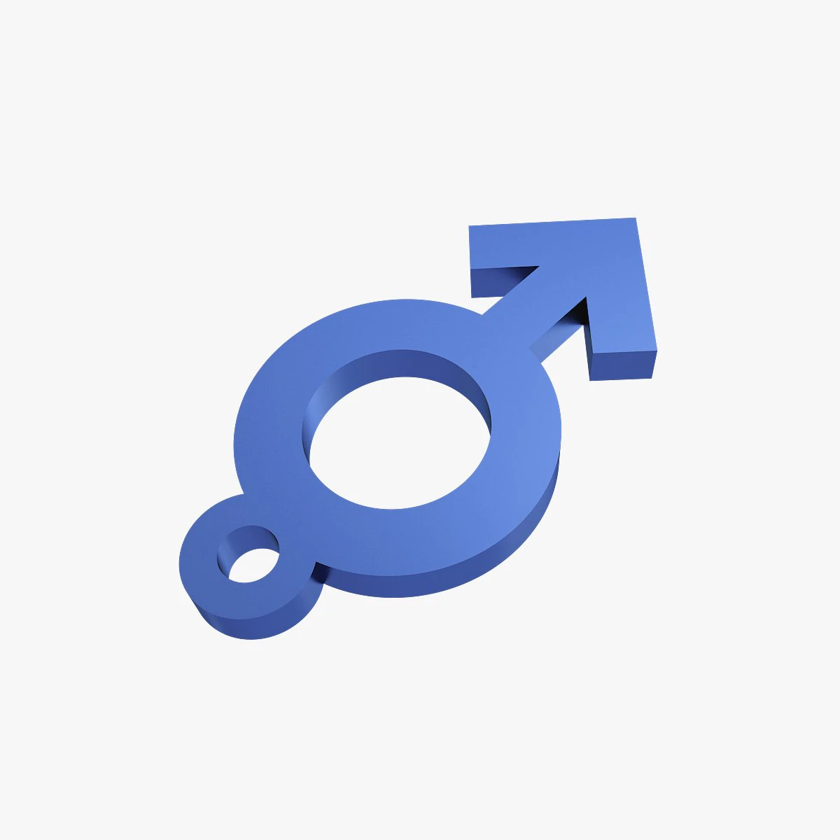 mars symbol trinket 3D Print Model .c4d .max .obj .3ds .fbx .stl .blend 