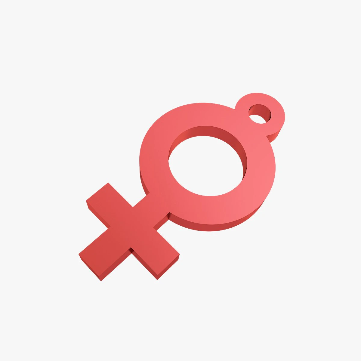venus symbol trinket 3D Print Model .c4d .max .obj .3ds .fbx .stl .blend 