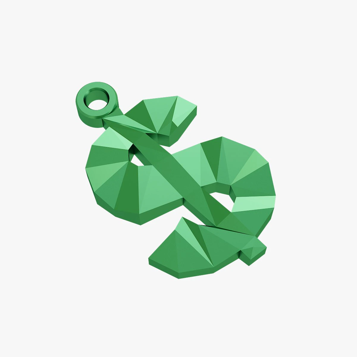 Dollar sign keychain 3D Print Model .c4d .max .obj .3ds .fbx .stl .blend