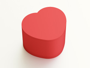 Heart box for gift Modello di stampa 3D