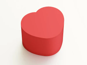 Heart box for gift 3D Print Model
