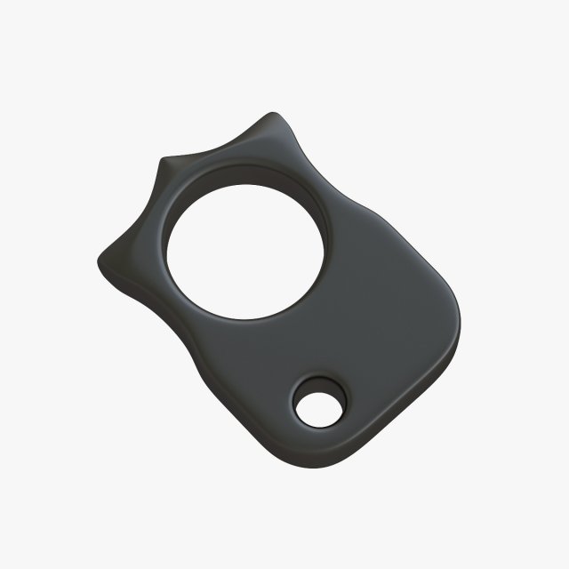 Mini knuckles keychain 3D printmodel .c4d .max .obj .3ds .fbx .stl .blend