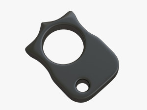 Mini knuckles keychain 3D Print Model