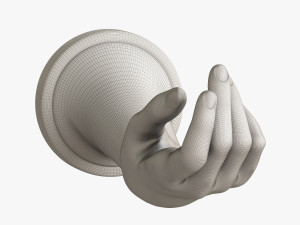 Hand shaped hanger 3D Model