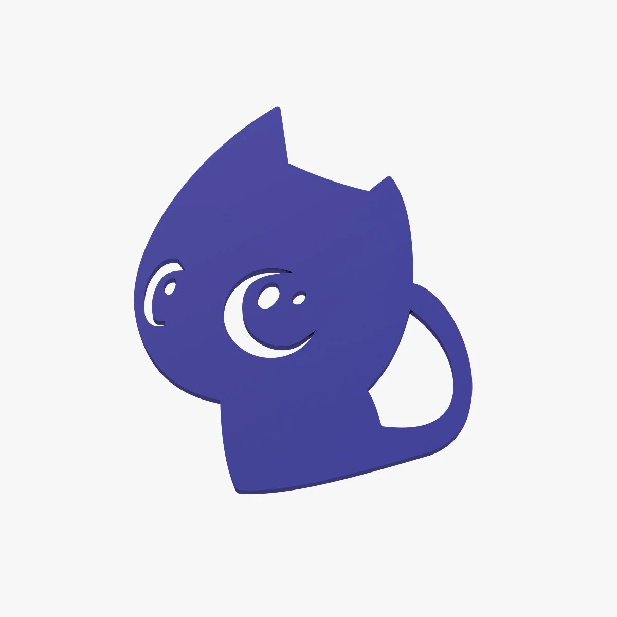 wonderful cat 3D Print Model .c4d .max .obj .3ds .fbx .stl .blend 