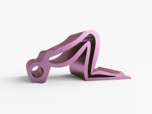 Phone stand in pose Modèles 3D en vedette