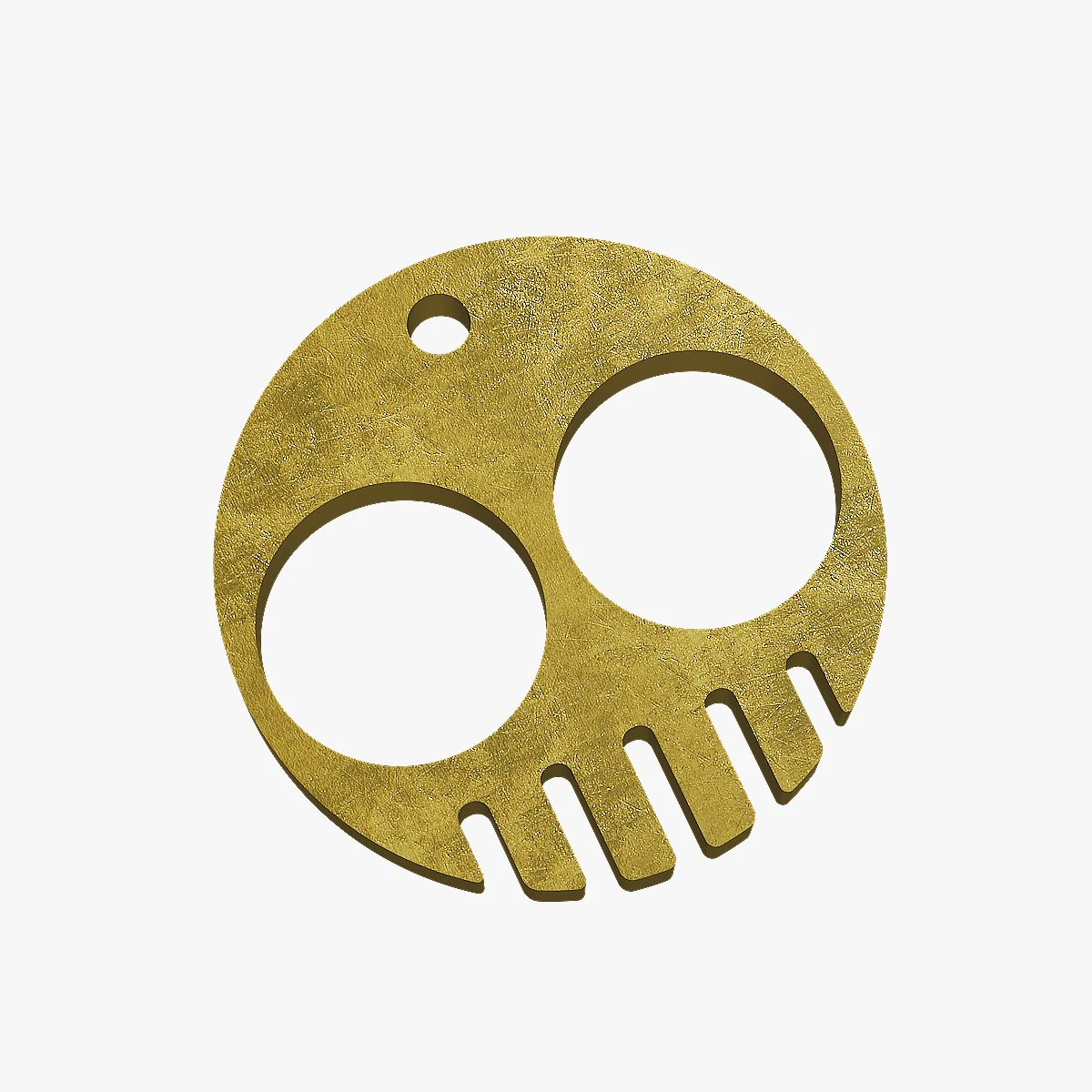 brass knuckles smile 3D Print Model .c4d .max .obj .3ds .fbx .stl .blend