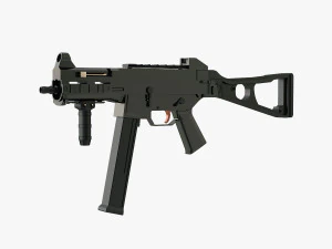 Alt silah ump-45 3D Baskı Modeli