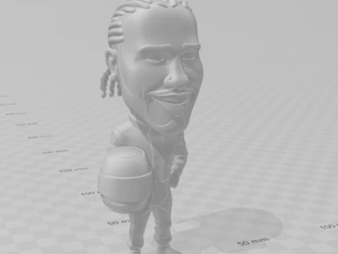 Lewis hamilton cartoon figures 3D Print Model