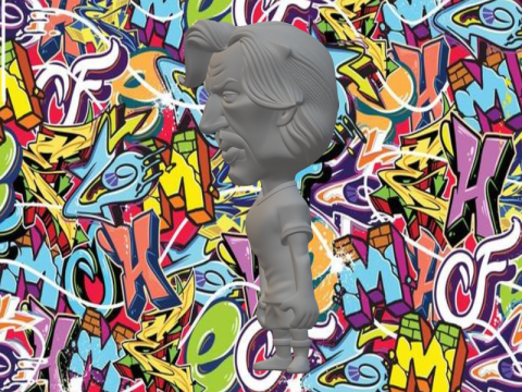 安德里亚·皮尔洛 3D 打印模型