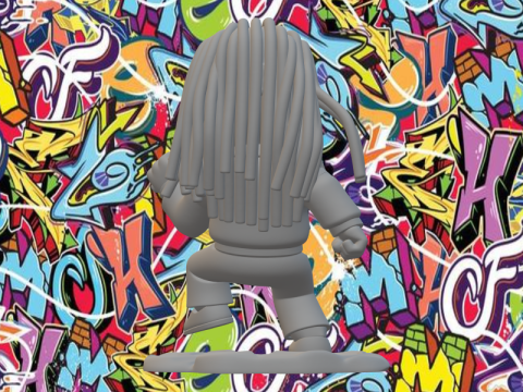 Bob Marley 3D Druckmodell