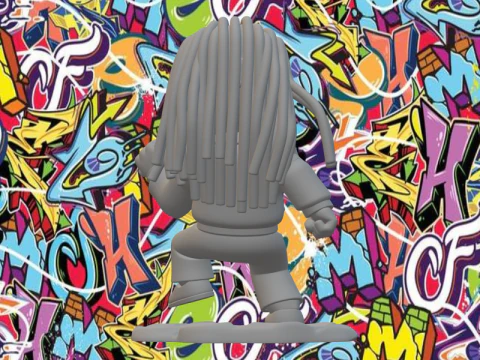 Bob marley 3D Print Model