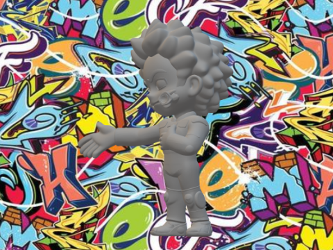 罗西动漫 3D 打印模型