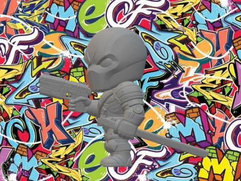 Смертельный удар 3D Принт Модель