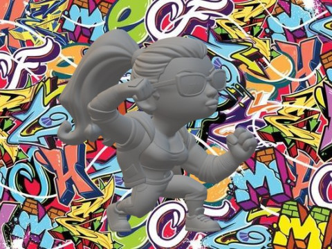 Sonya Blade Model do druku 3D