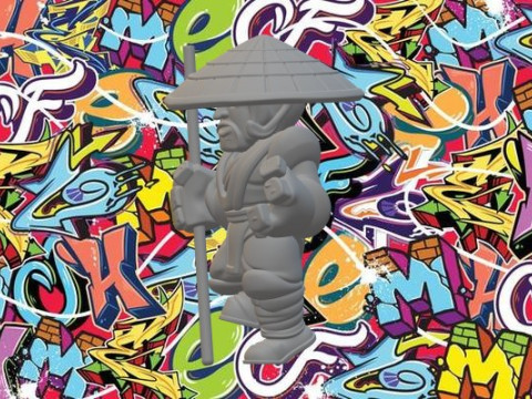 Raiden 3D Print Model