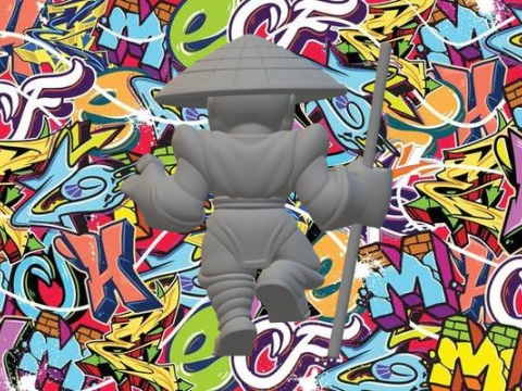 Raiden 3D Print Model